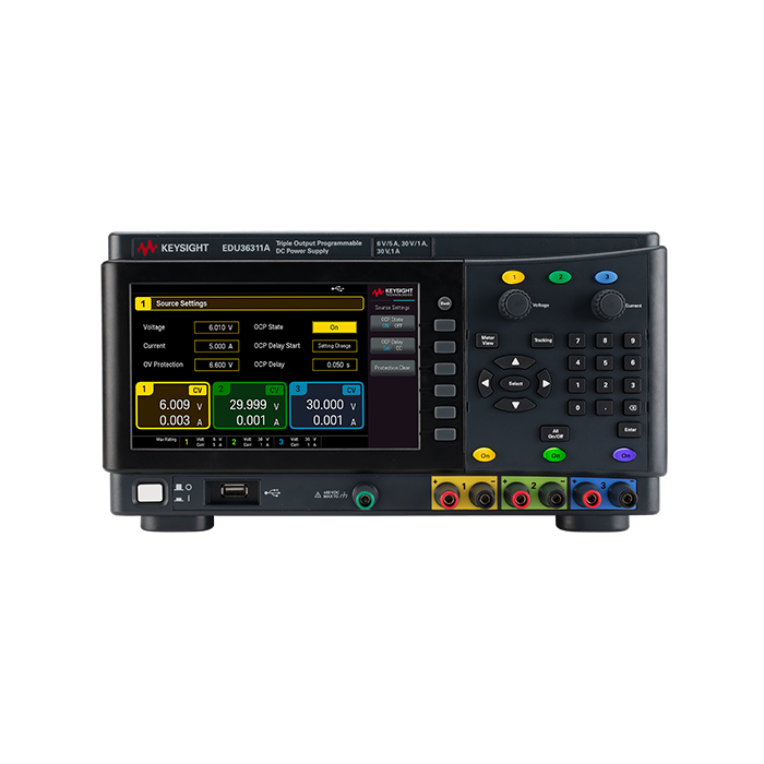 KEYSIGHT EDU36311A 智能测试台必备直流电源