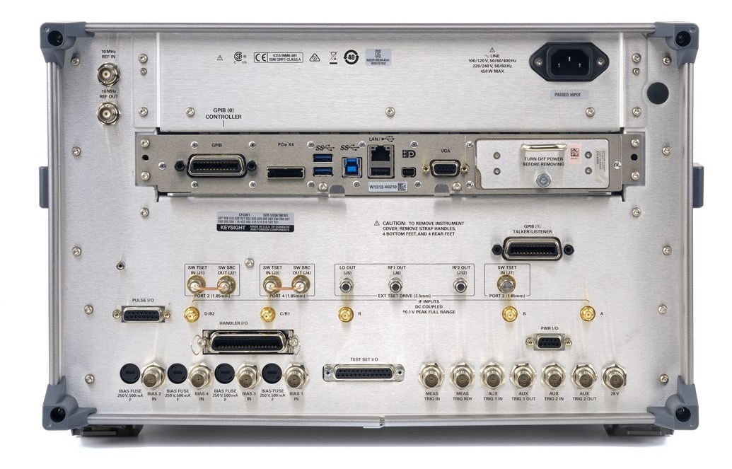 是德 N5244B PNA-X 微波网络分析仪,900 Hz/10 MHz 至 43.5 GHz