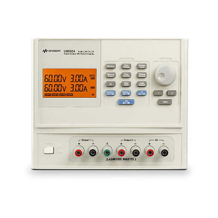 KEYSIGHT U8032A 三路输出直流电源，60V/3A (2x) & 5V/3A; 375W (4)