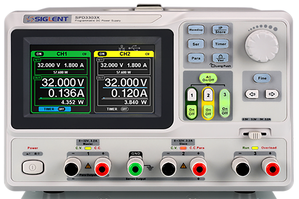 SPD3303X/X-E系列高精度可编程直流电源
